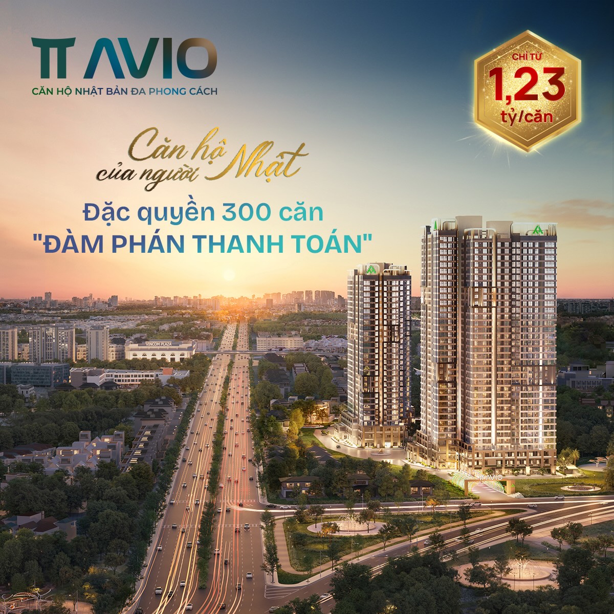Sống Tiện Nghi TT AVIO: Kết Nối Dễ Dàng với Trung Tâm Thành Phố